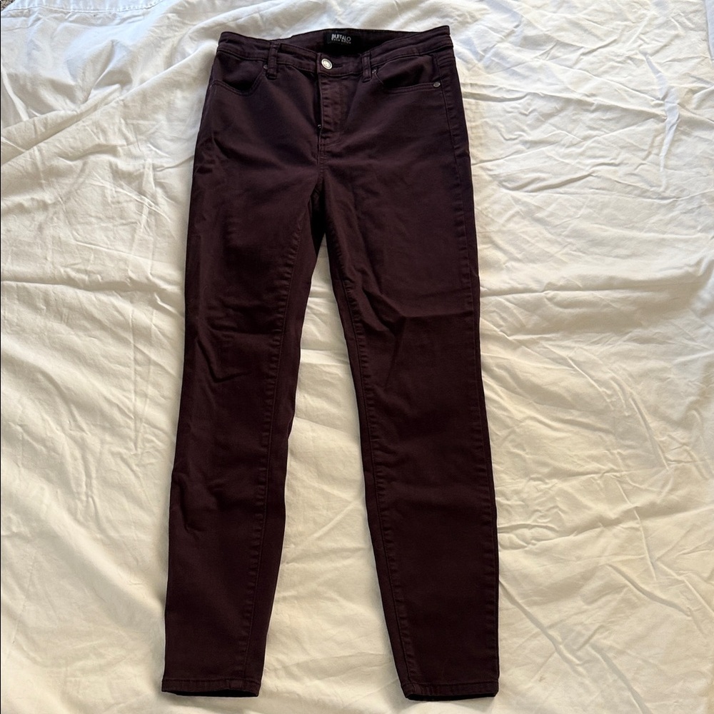 Buffalo David Bitton Deep Burgundy Jeans